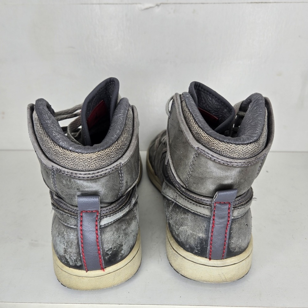 AJKO Premium 'Graphite' 503539 001 Lt Graphite/Neutrl Grey-Varsity Red‎ Size 8.5 - Picture 3 of 8